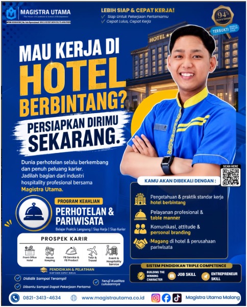 Peluang Kerja Perhotelan