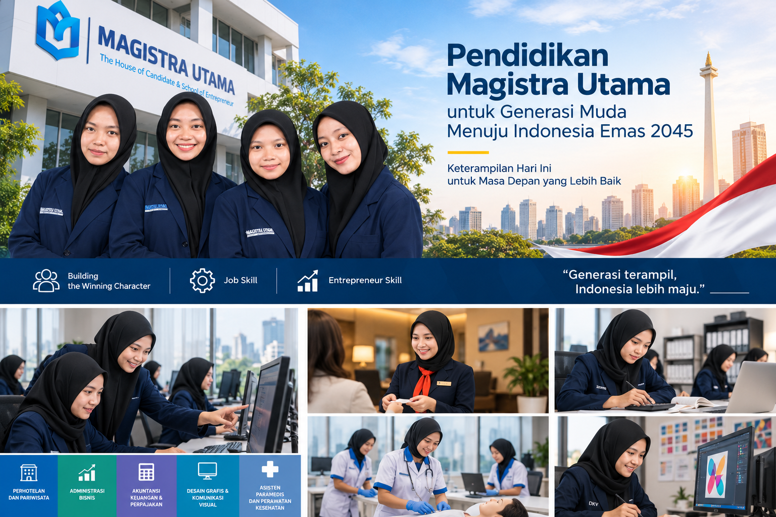 Pendidikan Magistra Utama untuk Generasi Muda Menuju 2045
